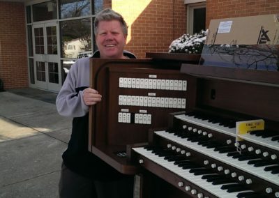 Father Tom Newton - New Allen Organ - Christ Our Light - Grafton Piano & Organ